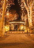 Fototapeta  - Park with Christmas decoration