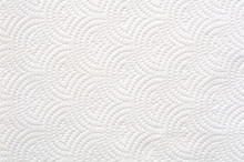 Texture Of White Tissue Paper