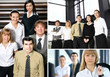 © Acronym - A collage of business images with young people in offices