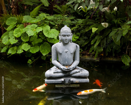 Naklejka dekoracyjna Statue of the Buddha