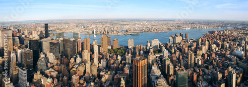 Naklejka na szybę New York City panorama