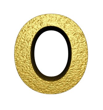 3d gold number