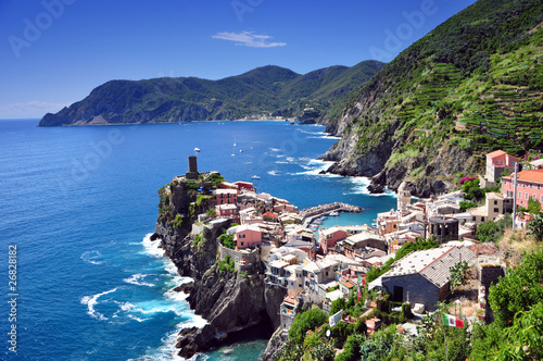 Fotomural Vernazza, Cinque Terre, Italy