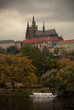 Overview of the castle in Prague