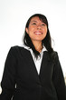 © Charlie Milsom - Asian business woman outdoors.