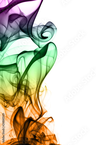 Naklejka dekoracyjna Abstract Smoke