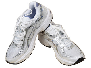 Sport shoe for running on white background