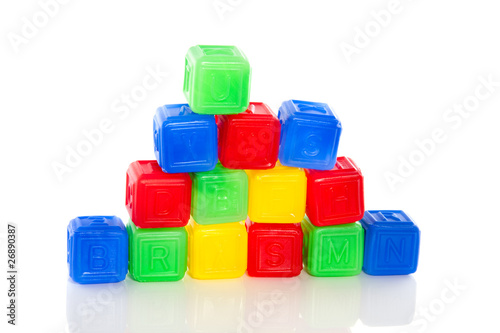 alphabet blocks plastic