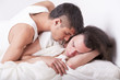 © wtamas - Gay couple kissing on the bed