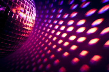Wall Mural - disco background