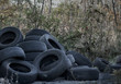 Used dumped tires