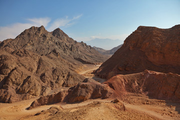 Sticker - Ancient mountains in Eilat