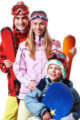 Poster - Snowboarders