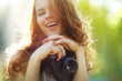 © chaossart - Young woman photographer