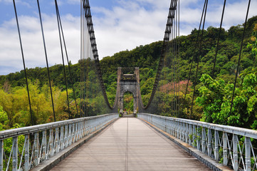 Wall Mural - pont suspendu