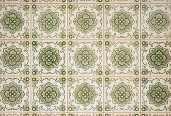 Fototapete - Ornamental old tiles