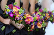 canvas print picture - Bridal Party Flowers