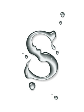 Water letter s
