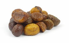 Group Of Roasted Chestnuts
