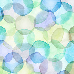 watercolor dots