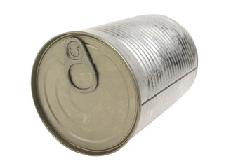 Tin Can isolated.