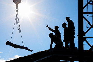 Wall Mural - construction worker