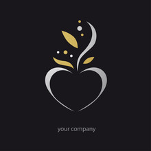 Logo Entreprise, Icône Coeur