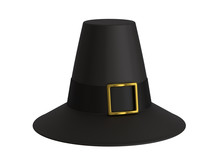 A Render Of An Isolated Pilgrim Hat
