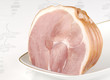 Uncooked pork joint