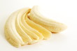 aufgeschnittene Banane - Bananen
