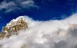 Montagna, Alpi, Dolomiti Bellunesi, Neve, Nuvole
