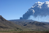Fototapeta Big Ben - Vulkan Eyjafjallajökull