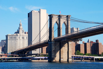 Fototapete - Brooklyn Bridge New York City