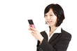 © jedi-master - buisiness woman with mobile phone