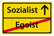 Sozialist statt Egoist