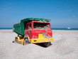 Toy Truck at the Beach