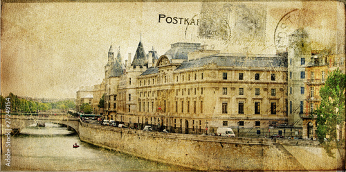 Parisian vintage series cards