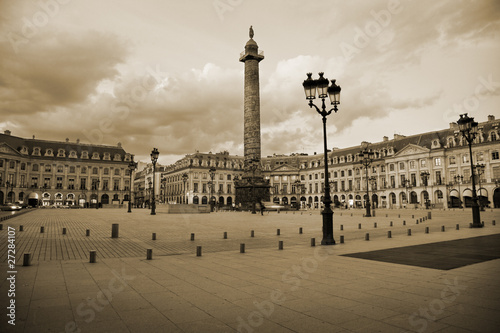 Obraz Dibond Famous Vendôme square of Paris