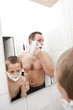 © gemenacom - Father and Son shaving