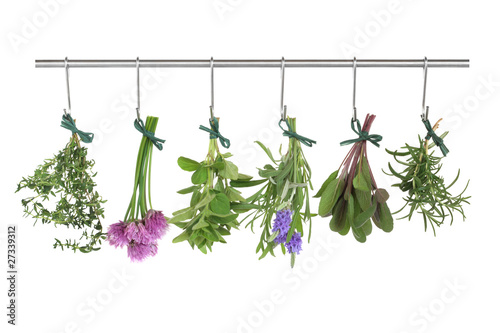 Naklejka na meble Herbs Hanging and Drying