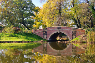 Poster - Woerlitzer Park Friederikenbruecke  05