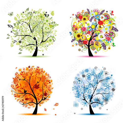 cztery-pory-roku-wiosna-lato-jesien-zima-drzewa-sztuki
