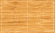 wooden basketball court