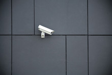 Security Camera On Office Building, Safety Concept
