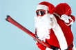 © pressmaster - Santa with skis