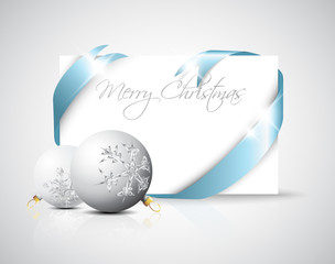 Christmas card with place for your text