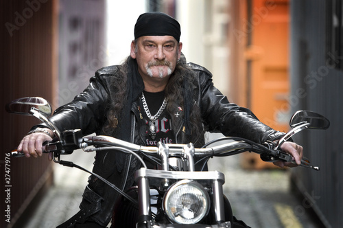 Cool Old Biker Buy This Stock Photo And Explore Similar Images At Adobe Stock Adobe Stock