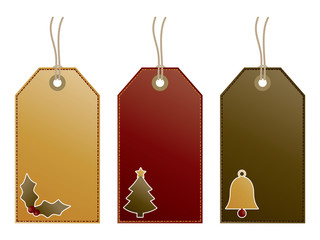 Sticker - christmas tags