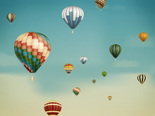Heißluftballons Im Traum