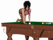 Hot billiards queen